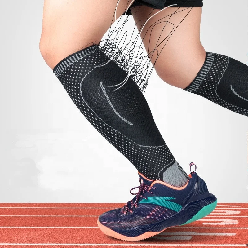 

HT020--Nylon Compression Knitting Low Leg Calf Ankle Protection Sleeves