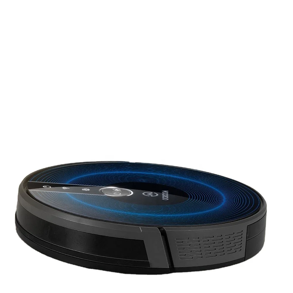 

MOOSOO Mapping Technology Robot Vacuum WiFi Robotic Vacuum Cleaner, Black