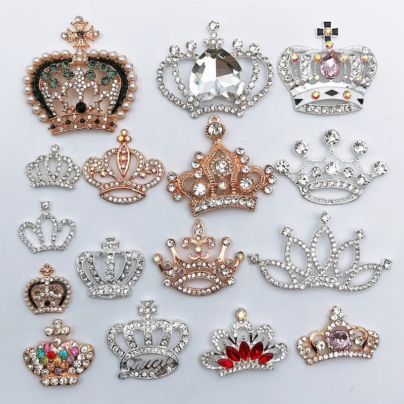 

New Arrival Designer Croc Charms For Croc Decorations Metal Bling crown Diy Hot Sale High Class Diamond Designer Shoe Charm