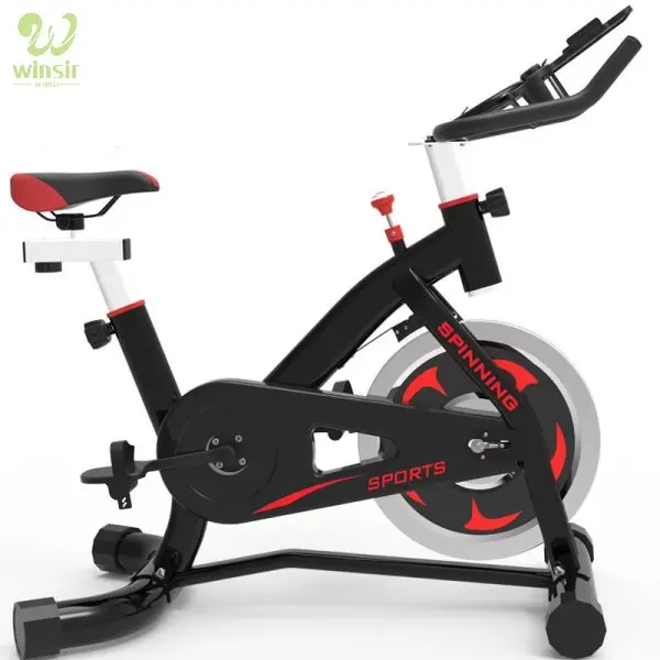 

Multi functional indoor Cycles Exercise Machines Cardio Workout pedal exercise equipment Cycling Studio spin bike with console, Black,customizable colors