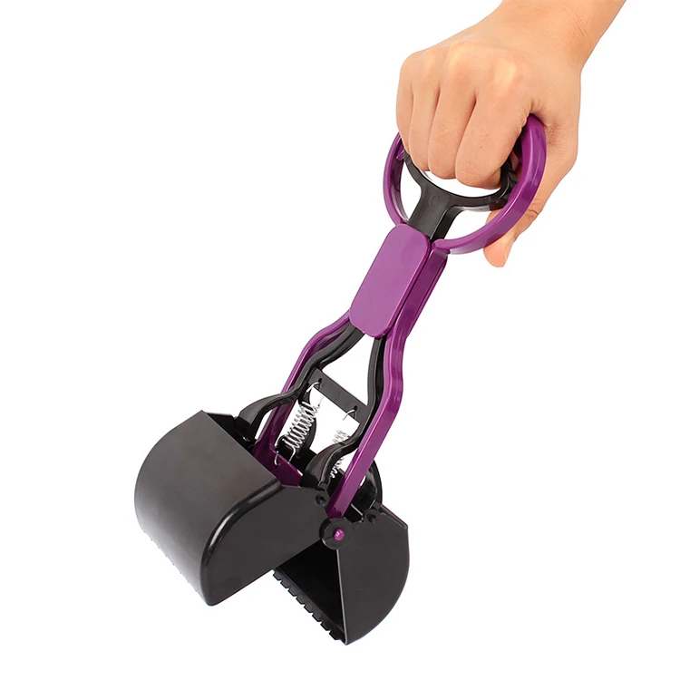 

High Quality Pet Dog Pooper Scooper for Pet, Yellow/purple