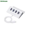 ANIMUSS Type C HUB USB C USB 3.1 with Card Reader 4 in 1 USB-C Hub Type-c OTG Hub USB3.0 Multi Spliter for Phone