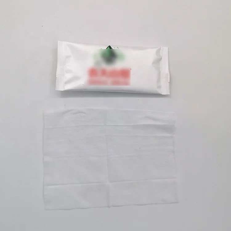 
Portable non-woven fabric 10 pcs mini skin care wet wipes 