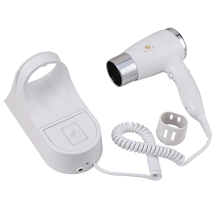 1600w China Wholesale Commercial Hair Dryer Hotel,Wall Mounted Hair