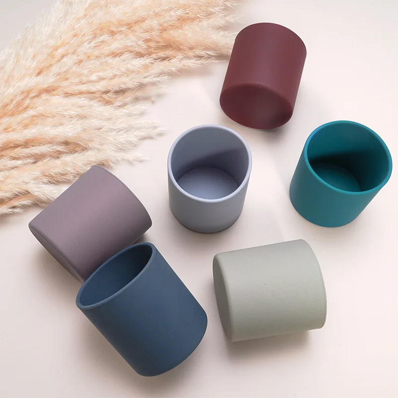 

Food Grade Safe Infant Baby Drinking Cup Training Water Cup Travel Silicone Coloured Portable Outdoor Handcup Silicone Baby Cups, As the picture