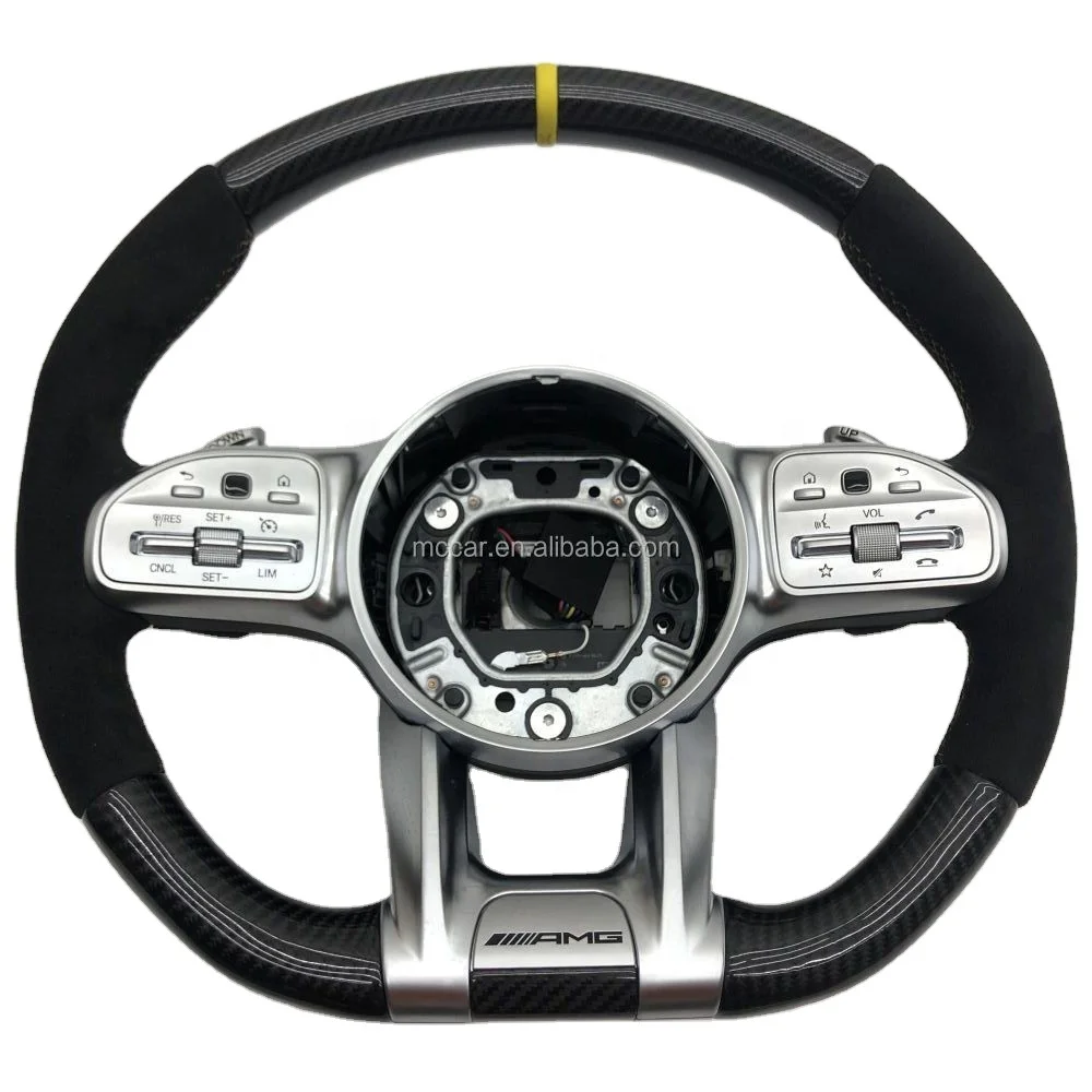 

For Mercedes-Benz W205C63 W213 E63 GLCW463 AMG 809 carbon fiber steering wheel others can be customized