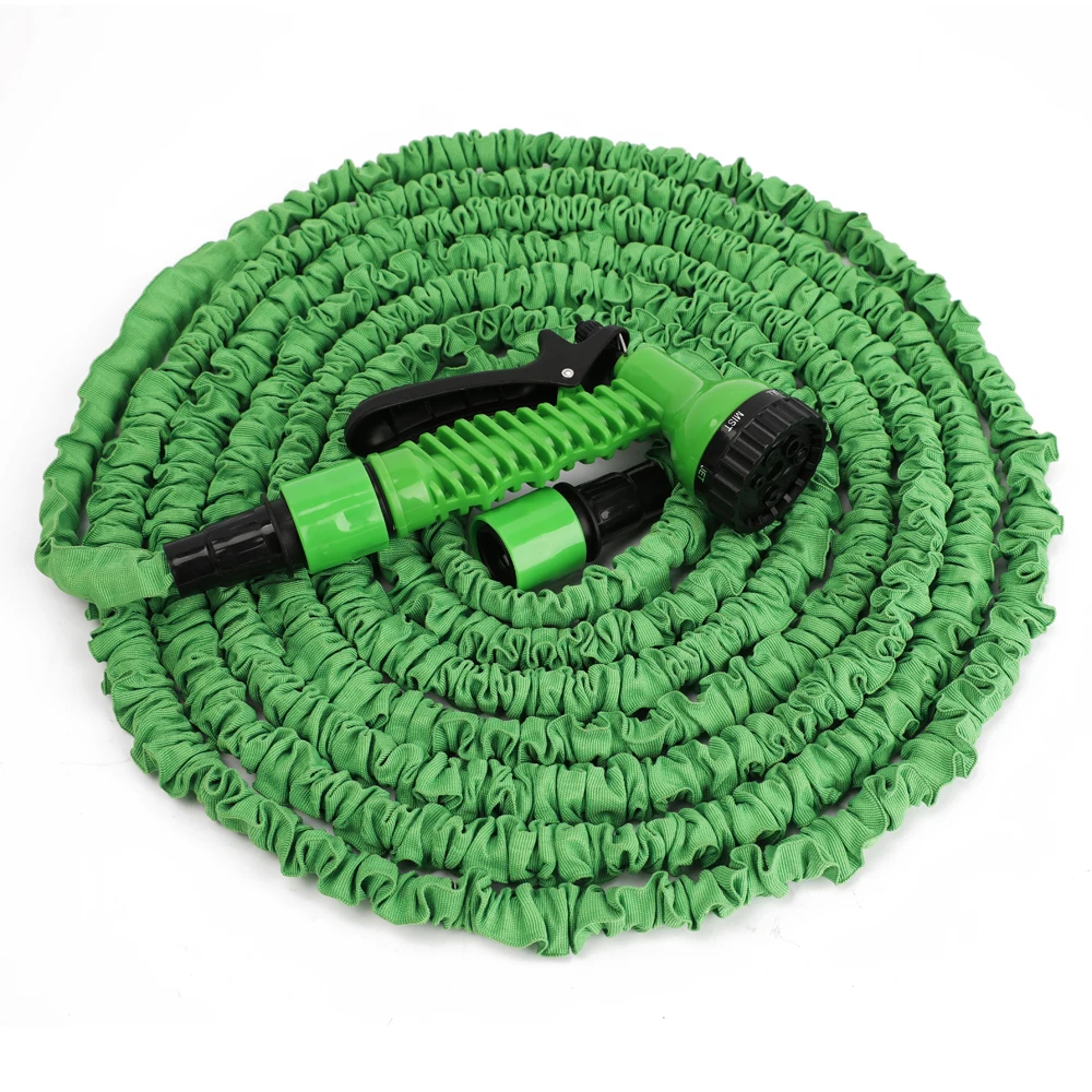 

Garden European Plastic100Feet Flexible Expandable Hose with Spray Gun, Customized