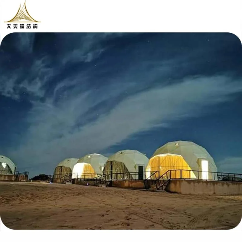 

Well sale dome glamping houae luxury tent sesort desert dome tent, Customized