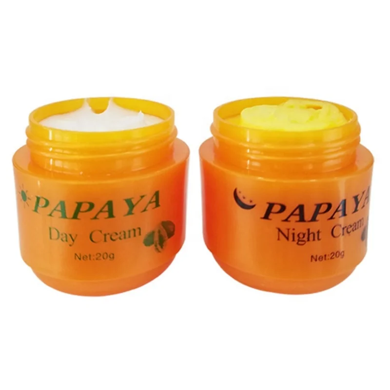 

Effective Moisturizing Skin Care Papaya Spot Dark Skin Whitening Face Cream Removes Pigment Freckle English Description