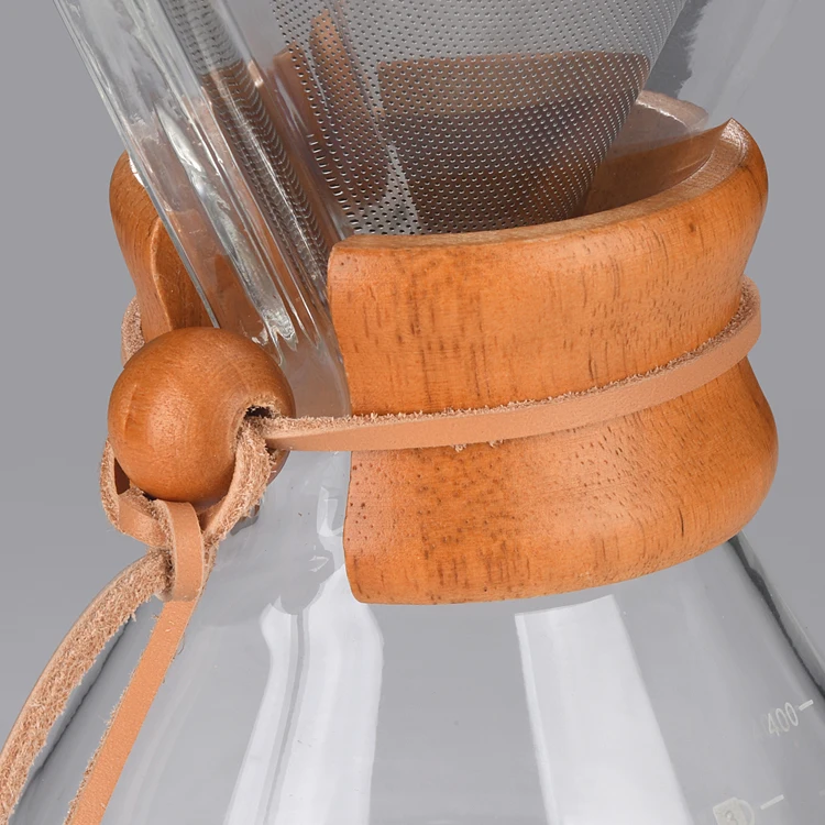 400ml Glass Coffee Pot Arabic Percolator Coffee Pot Tea Pot Borosilicate Glass Coffee Maker