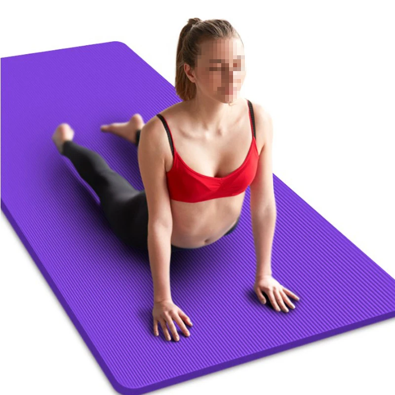 

Factory Price Non-slip Tasteless Yoga Mat With High Quality For Home Exercises, Customized color
