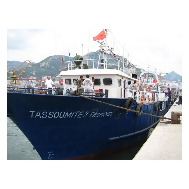 
42m steel fishing trawler with stern ramp deep ocean fishing boat longline fishing vessel for tuna 