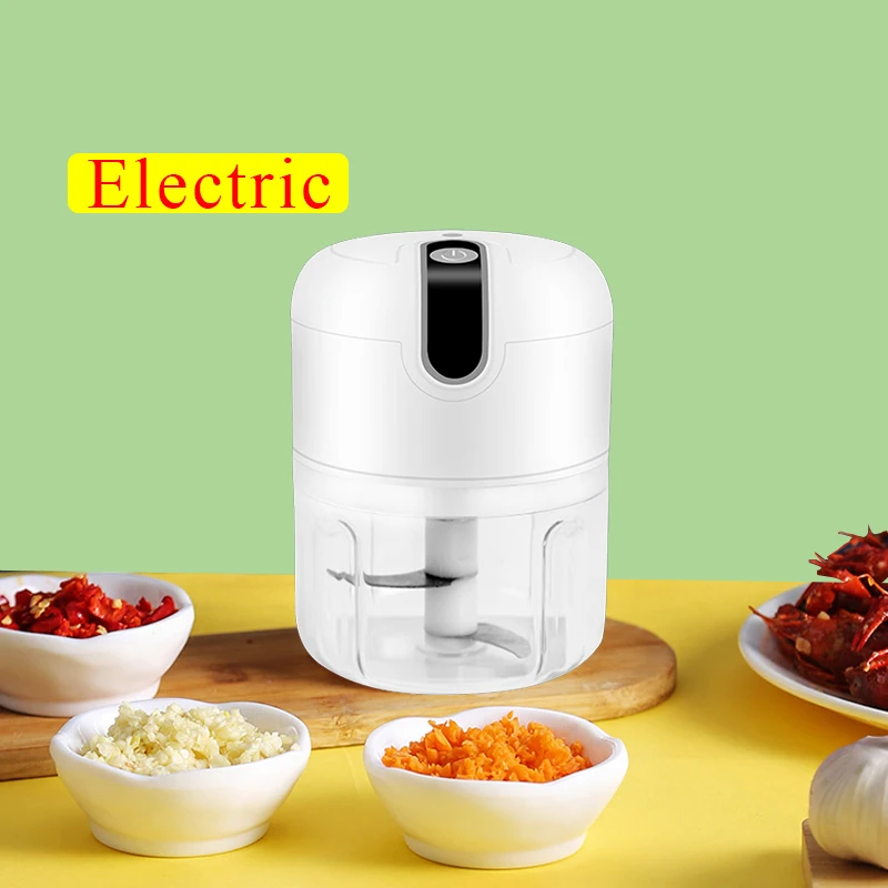 

Food Mini Slicer Manual Onion Fruit & Vegetable Tools Meat Grinders cutter Electric Vegetable Chopper