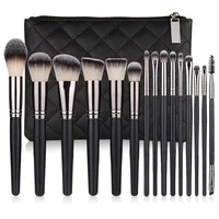 

Miyaup Hot Sale Makeup Brush Set With PU Bag Classic Cosmetics Brush Makeup Tools Nylon Synthetic Hair Makeup Brushes Recommend