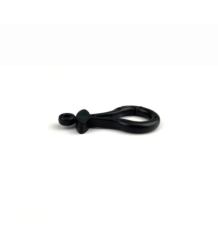 

Fashion Plastic Degrees Snap Swivel Hook for Backpack Shape Hook with Strap for Bag, Customized