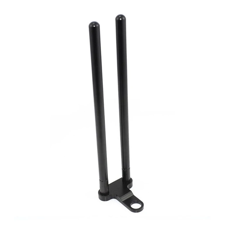 

Windproof Sticks Set fishing Rod Windproof Clip Bracket Aluminum Alloy Material Fishing Gear Small Accessories, Black