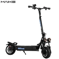 

Maike best buy MK8 3200W dual motor foldable 11 inch offroad electric scooter adults with seat