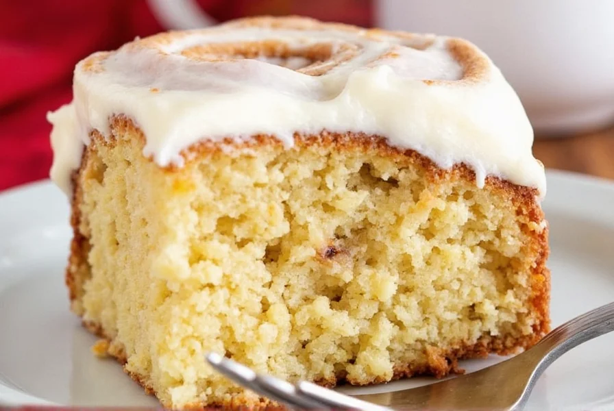 cinnamon roll cake recipe