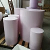 Hot Sell Trade Assurance White Acrylic Plinth Centerpieces Acrylic Plinth Stand Pedestal for Wedding Display Stand