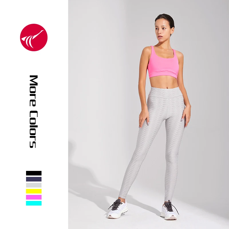 

Kawalala Grey apparel ladies yoga pants plus size pants high waisted workout gym leggings for women, Picture