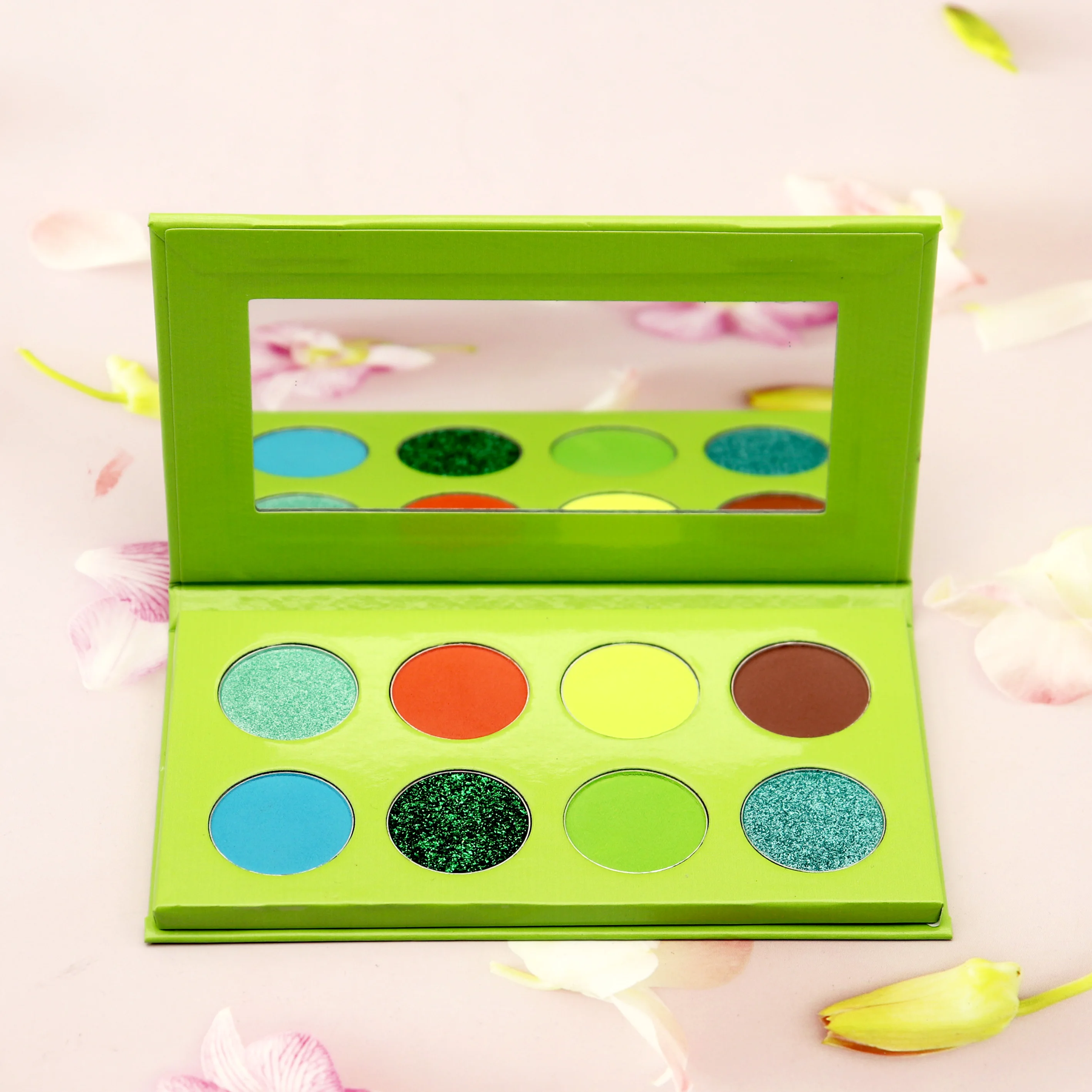 

Wholesale Private Label Makeup Eyeshadow Palette 9 Hole Eyeshadow Palette Shimmer Eyeshadow Palette