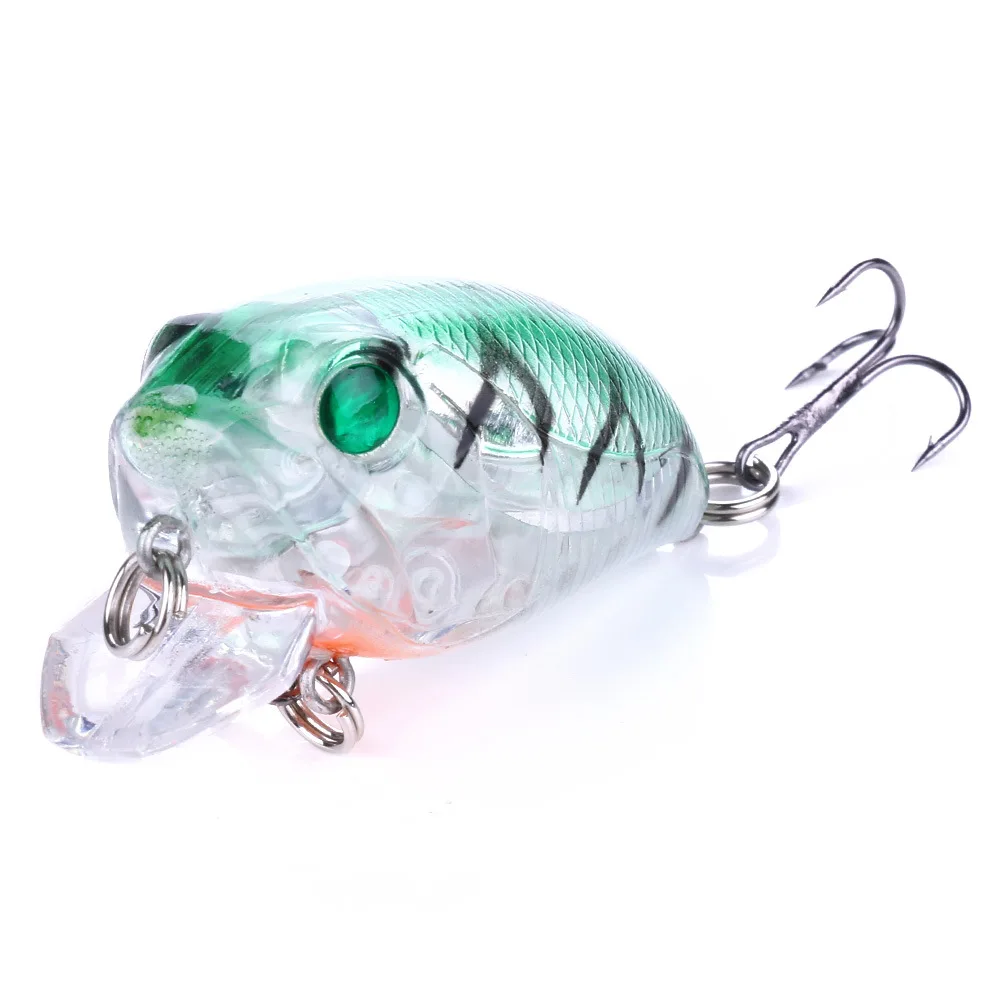 

Small Fishing Lures Bait 4.5cm 8g Freshwater Bass Bait Fishing Gear Articulos De Pesca Peche Isca Artificial Pescaria Alat Kit, 5colors