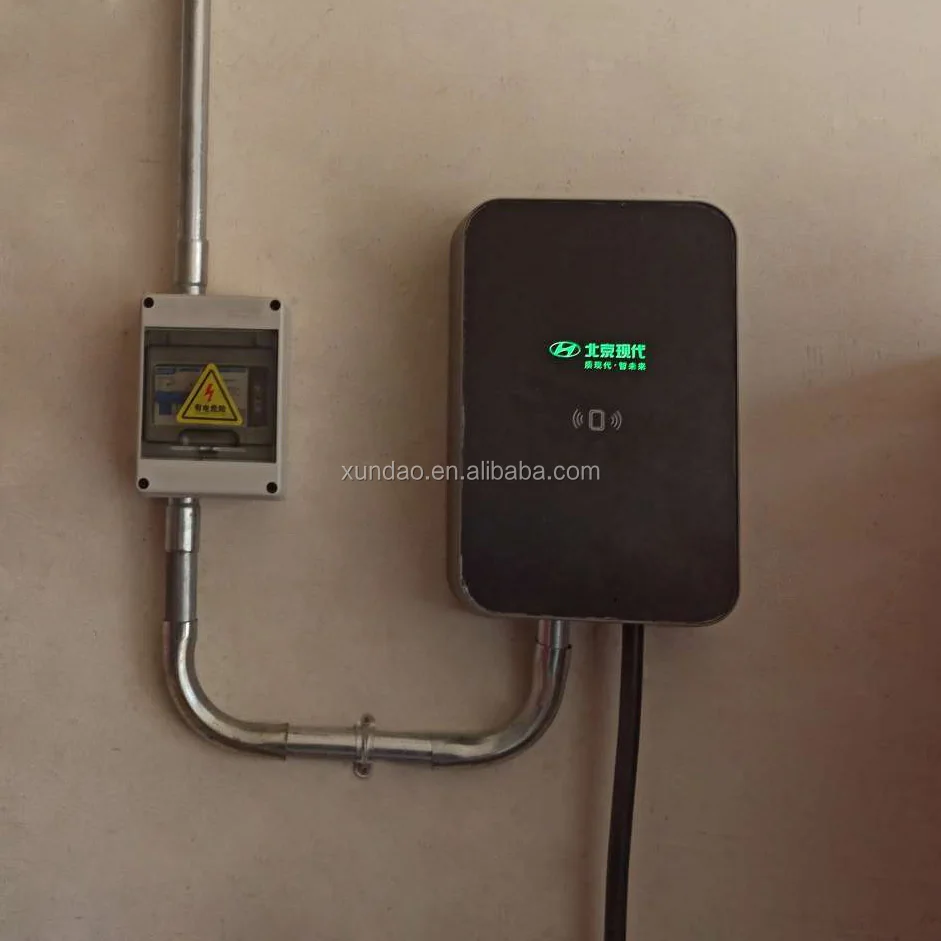 
Xundao Factory Direct Hot Sale AC EV Charger 7kW 32A Electric Car Charging Station 