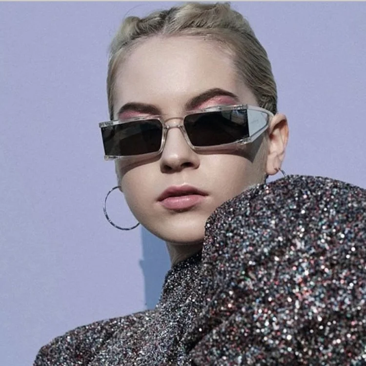 

Kenbo Eyewear 2021 New Arrivals Fashionable Vintage Rectangular Mirror Shades Sunglasses Women