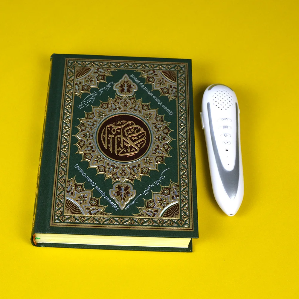 

Digital holy quran read pen the low price latest 2020 word by word voice multi country translation read quran read pen with MP3, Black