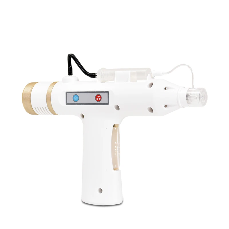 

Hot and cold nano meso gun ultim mesotherapy serum injection skin rejuvenation machine, White meso gun therapy machine