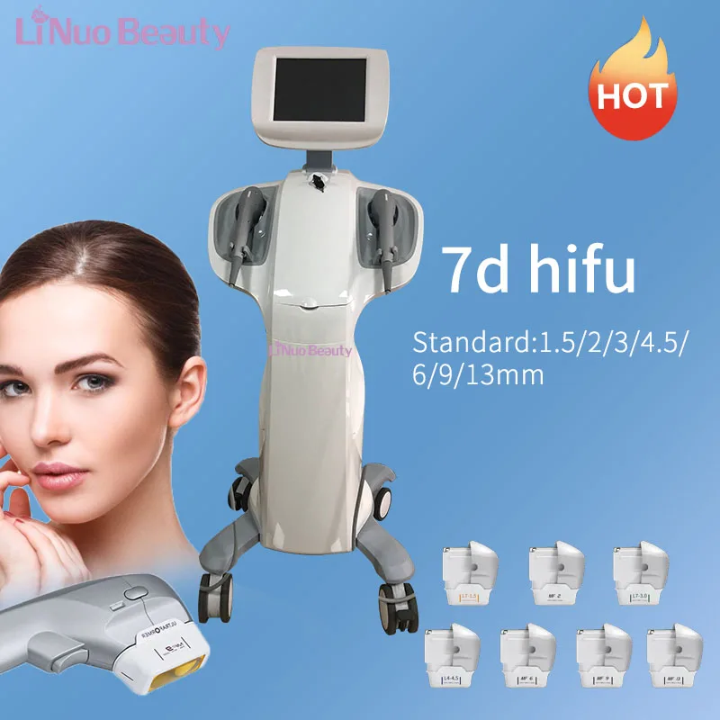 

ultra former smas 7D Hifu Ultramage Machine Face Lifting Skin Tightening Wrinkle Remover Cellulite Removal ultraform iii 3