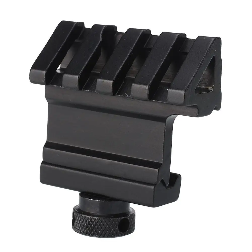 

Fyzlcion 45 Degree Angle Tactical Offset 20mm Weaver Rail Mount Quick Picatinny Release, Black