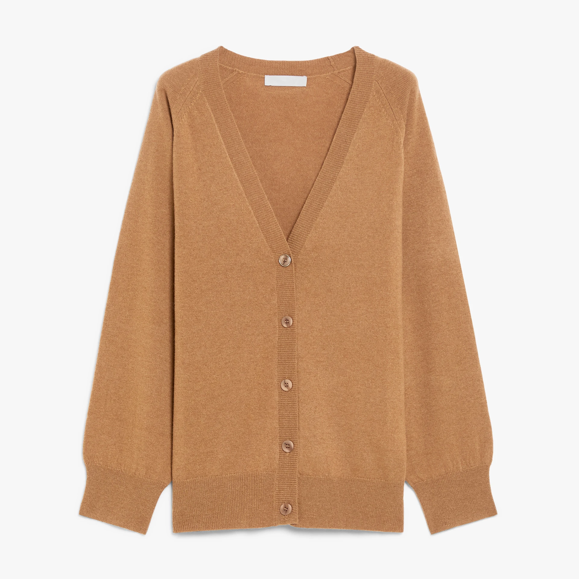 Wholesale Custom Wool and Cashmere Blend Cardigan Women's V-Neck Luxury Knit Sweater