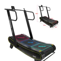 

running machine treadmill,self-powered non-motorized curved manual treadmill,home gym machine fitness