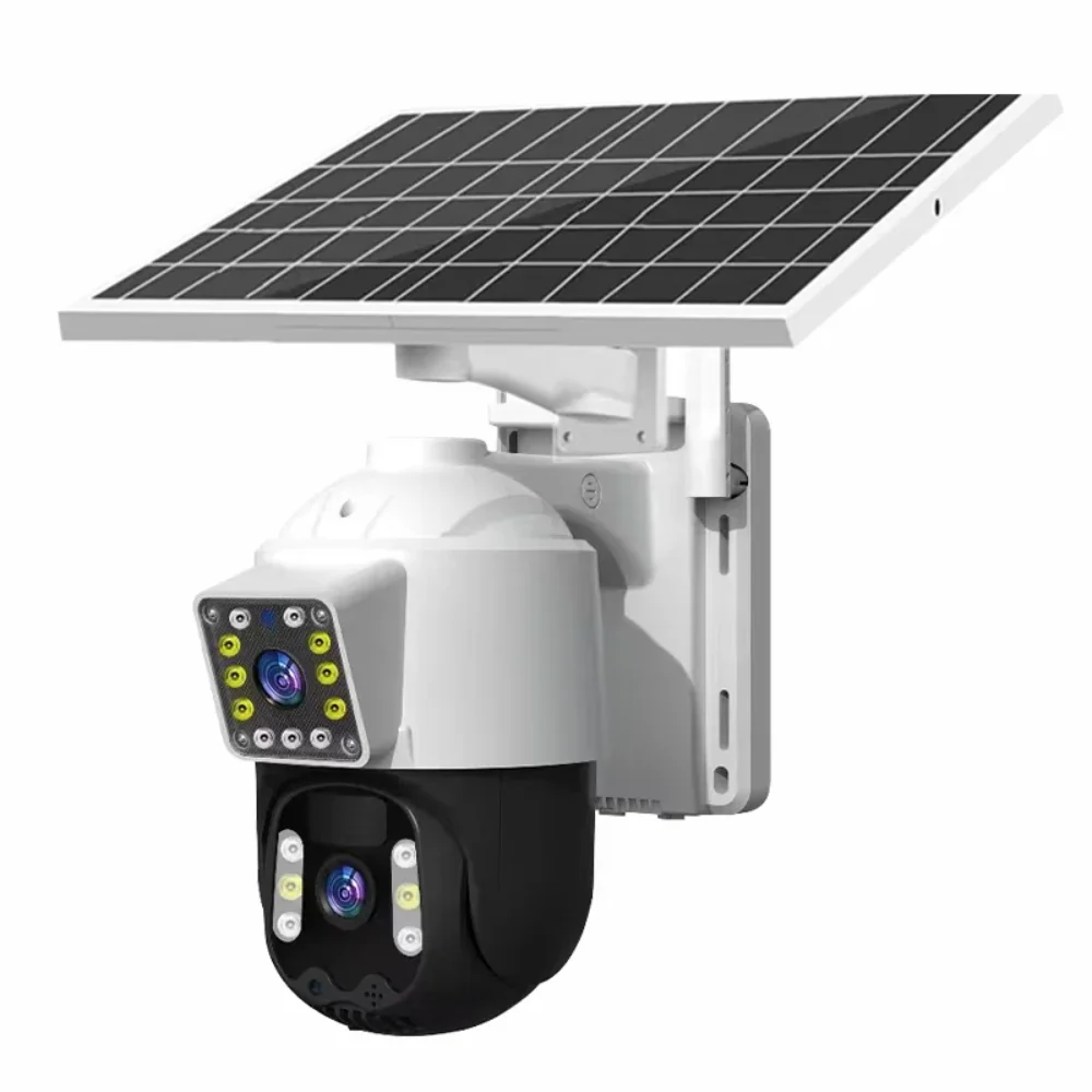 4G V360PRO solar camera outdoor SIM card solar closed circuit TV PTZ camera 1080P Wireless Solar Security  Battery Power