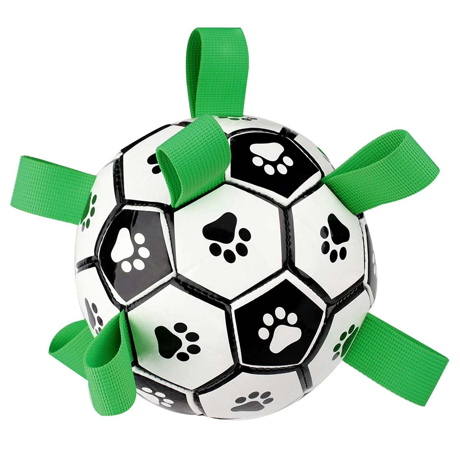 

Dog Water Toy Dog Soccer Ball Pet Dog Ball for Park Grass Beach Pool, Green, or custom colors