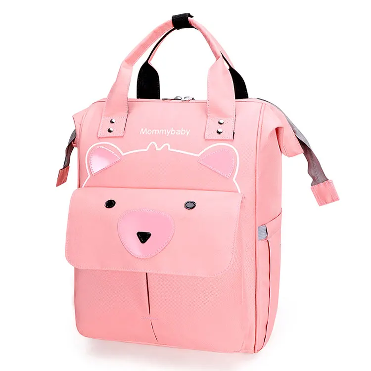 

Large Capacity Open Mummy Nappy Changing Backpack Diaper Bag Backpack With Changing Pad And Stroller Straps For Baby Care