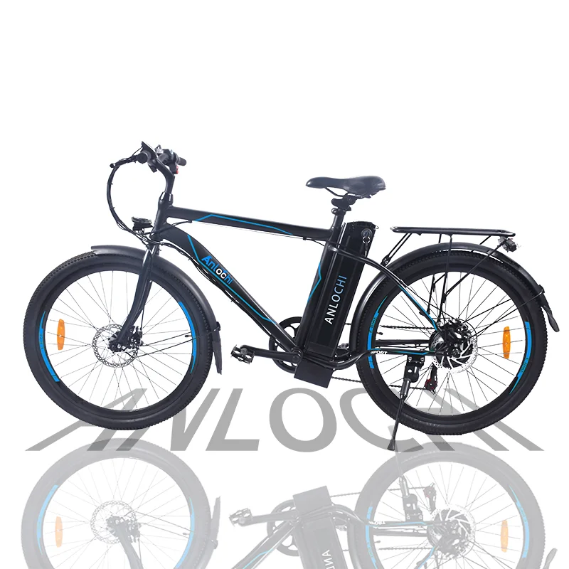 

ANLOCHI 2021 new arrival electric mountain bike 36V250W rear motor 10Ah battery high performance MTB with stock