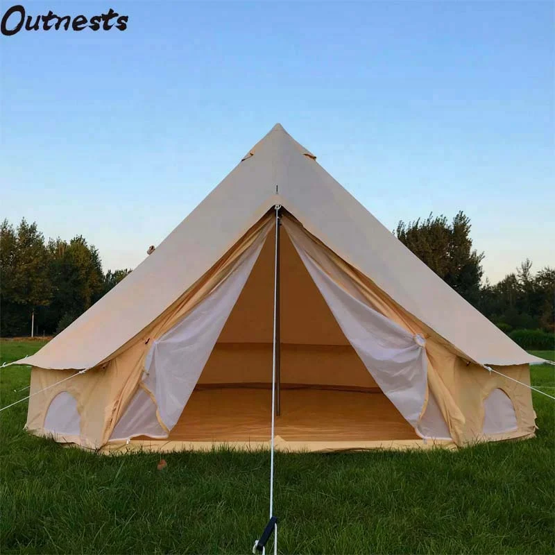 

nomad bell tenda Polycotton bell tent, Beige