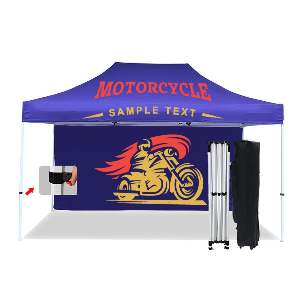 Promotional Pop up Event Marquee Party Instant up Portable Gazebo Tents Heavy Duty Canopy Trade Show Outdoor Exhibition Tent