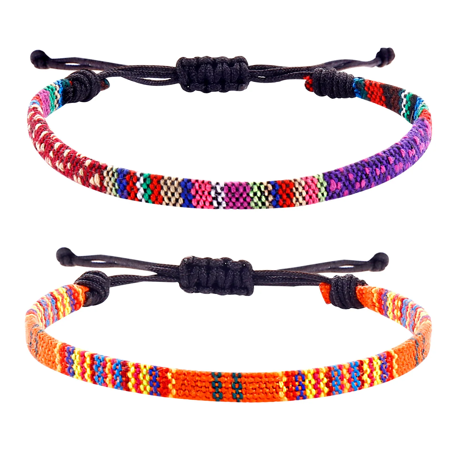 

Bohemia Waterproof Beach Braided Unisex Handmade for Wedding Party Engagement Rope Beach Surf Adjustable Bracelet