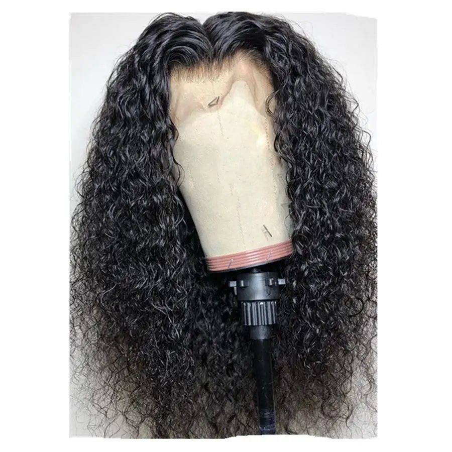 

HD Transparent Lace Wigs Pre plucked 150% 360 Lace Frontal Wig curly Invisible faked scalp natural Lace Front Wigs