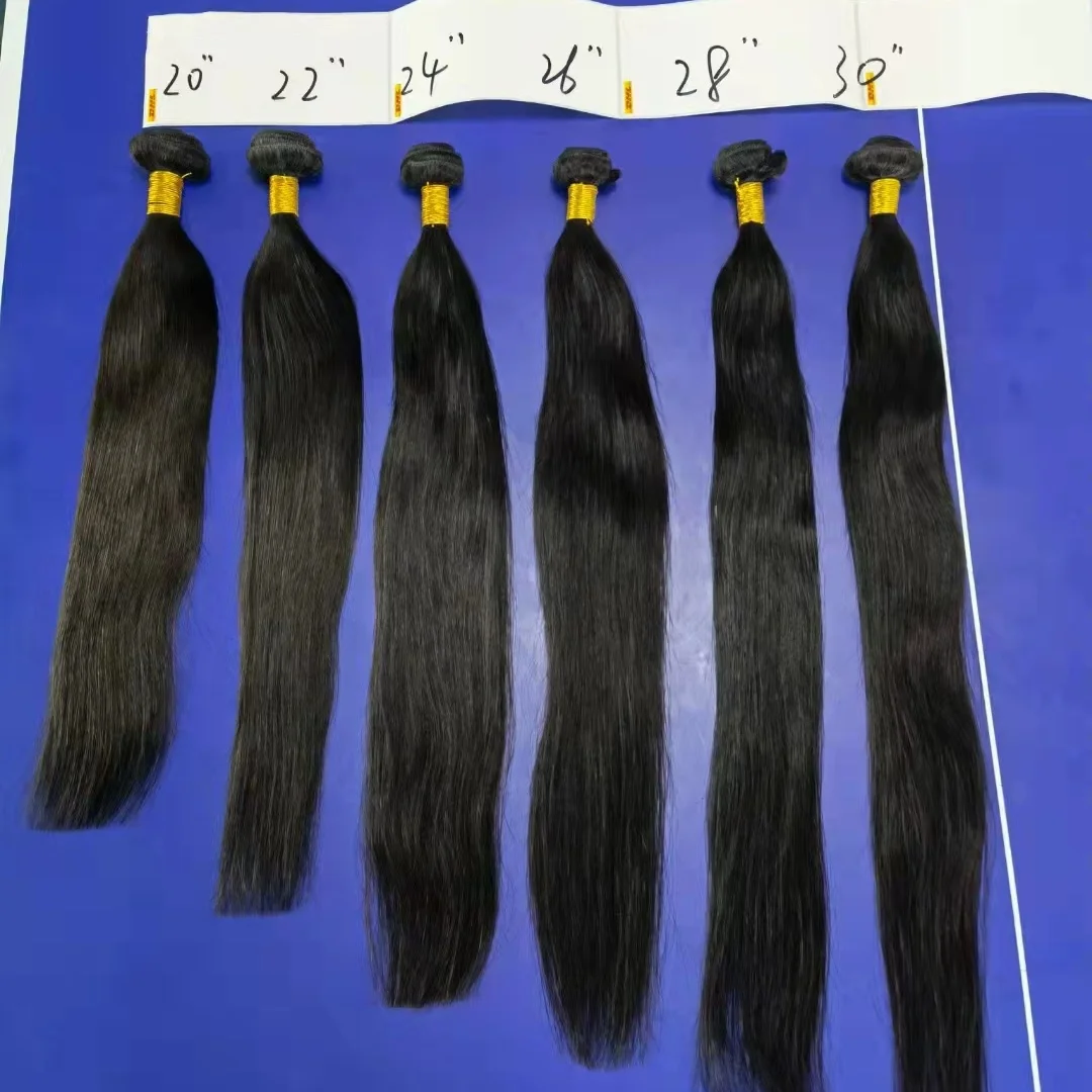 

Amara high quality bundles straight wholesale bundle virgin hair super double drawn hair weft extension thick in stock