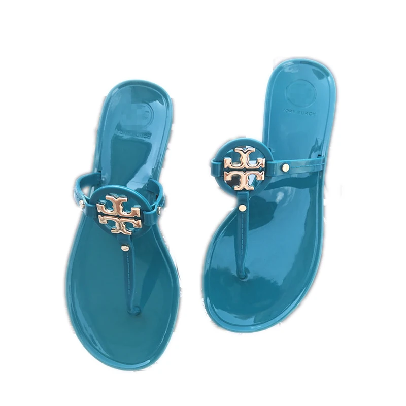 

New Design Jelly Shoes 2020 Women Flip-flops Outdoor Beach Fashion Jelly Crystal Sandals Slippers for Women, Picture