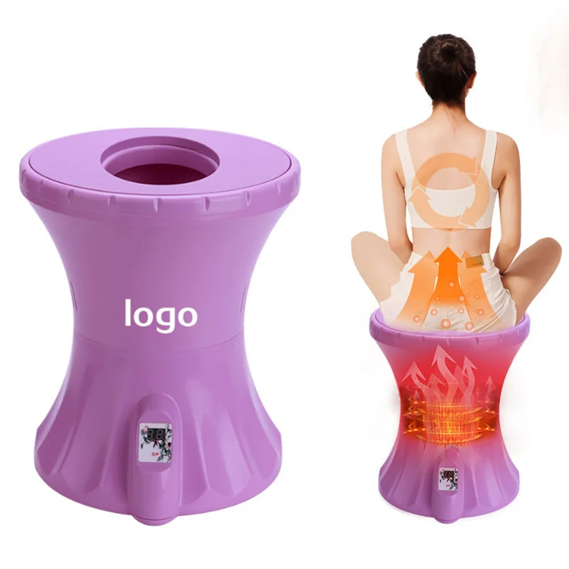 

private label feminine hygiene products spa vaginal steaming seat steamer collapsible v yon vagina steam seat, Purple