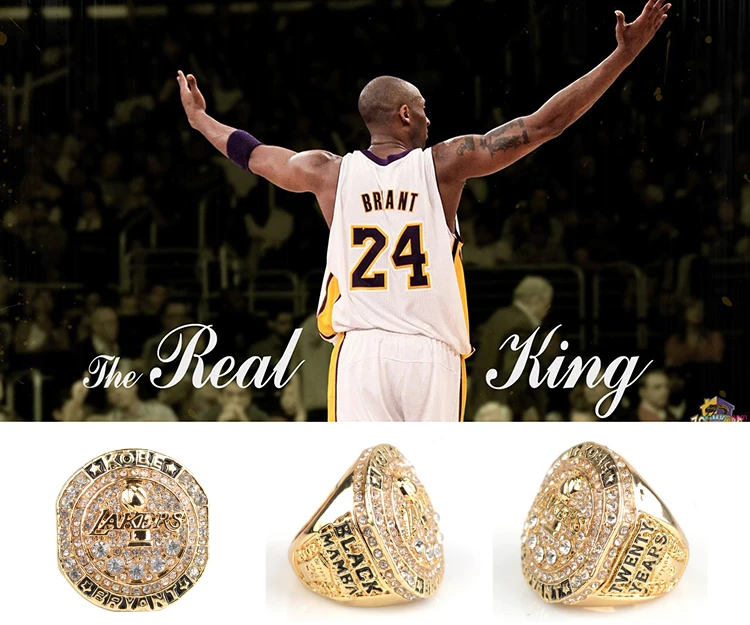 2016 Lakers Kobe Bryant Championship Ring 20th Anniversary Retirement ...