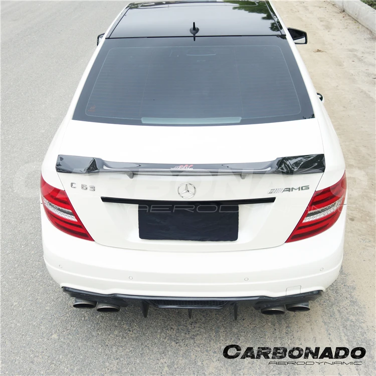 W4 C180 C0 C260c63セダン用rtスタイルカーボンファイバートランクスポイラー Buy メルセデス W4 スポイラー メルセデス C63 スポイラー メルセデス C63 トランクスポイラー Product On Alibaba Com