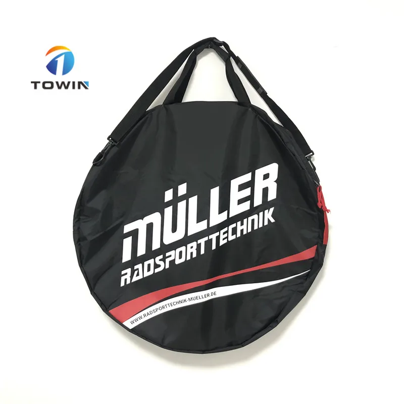 Bicycle Portable Double Wheels Carrier Bag Cycling Road Bike Tire Tyre