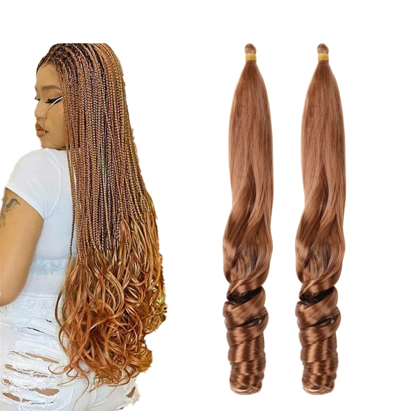 French Curl Braiding Hair Extensions