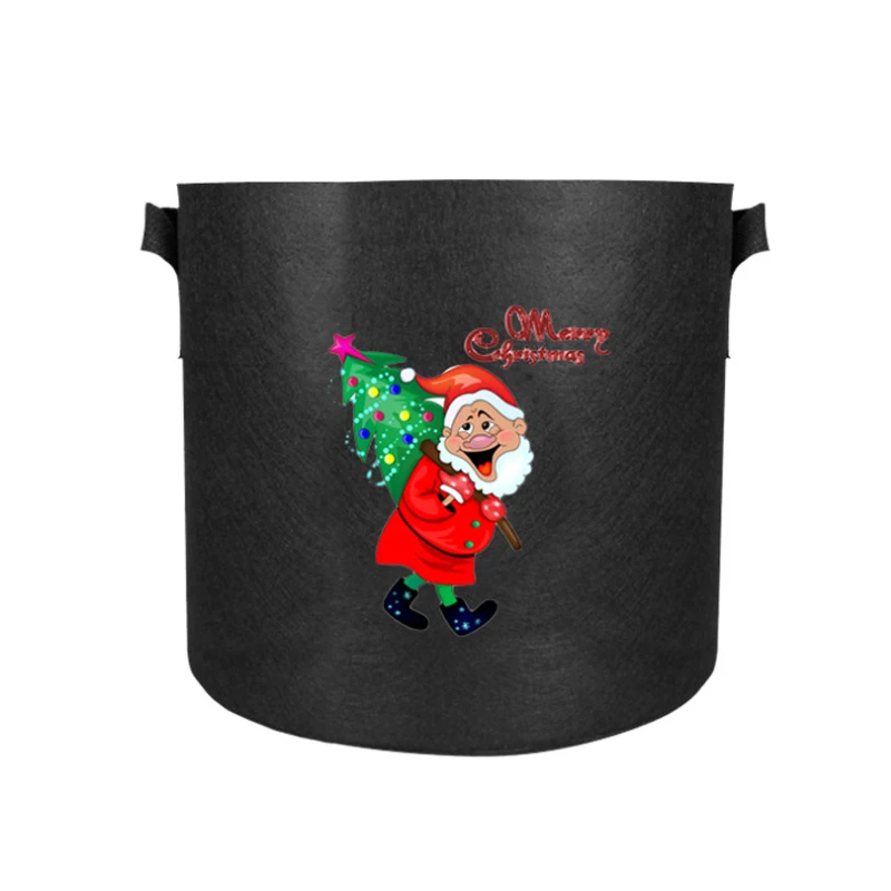 

Customized size White Non woven Thickened Fabric Garden Vegetable Flower Pot Strong Durable Plant Grow Bags, Grey , green, black, blue and so on.....